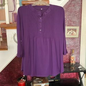 Purple blouse offbrand brand new, never worn must sell make offer